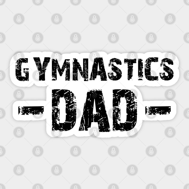 Gymnastics Dad Sticker by KC Happy Shop